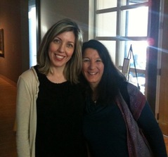 Susan Rich & Kelli Russell Agodon at the Sylvia Beach Hote